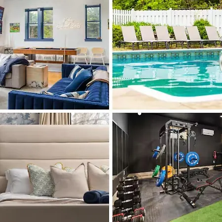 Schoolhouse Now Lux Bnb! Gym, Sauna, Hottub, Gameroom